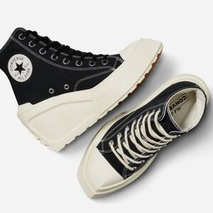 Converse Chuck 70 De Luxe High Top Wedge Platform Sneakers